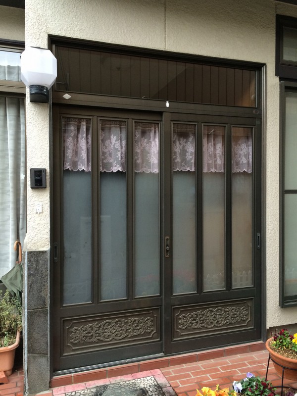 綺麗な玄関 引き戸 おしゃれ 無料の日本イラスト