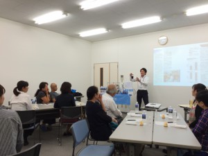 イケメン講師・岡田さんより「水素水」の効果を分かりやすくお伝えいただきました