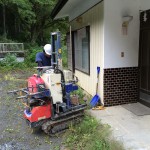 建替のため 地盤調査 in 秩父