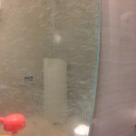 浴室鏡のウロコ汚れが落ちた！