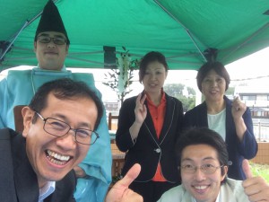 すてきな住まいをお届けします 風のない冷暖房の家本庄オフィス　地鎮祭