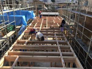 順調に工事が進みます