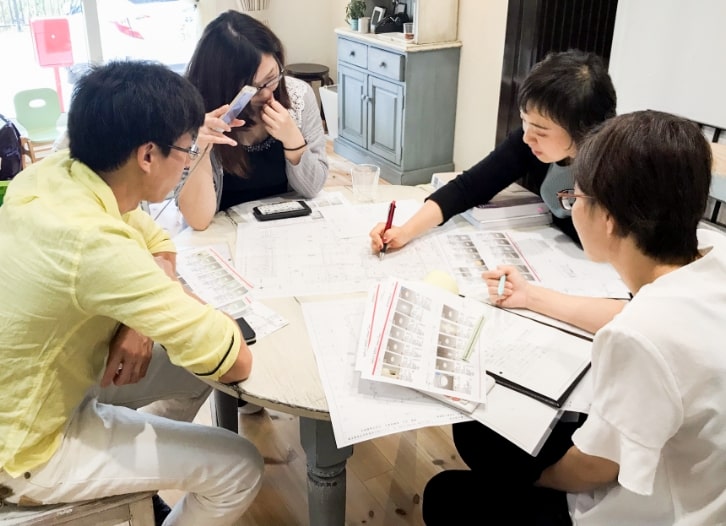 打ち合わせ風景1