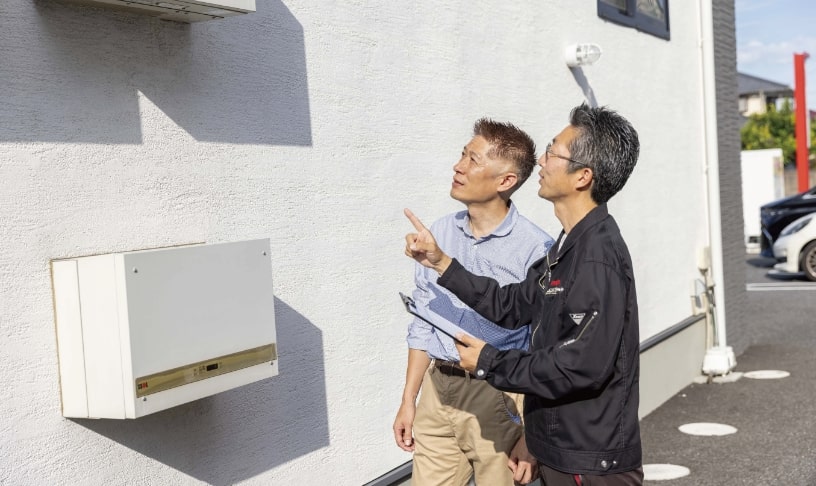 定期点検の様子