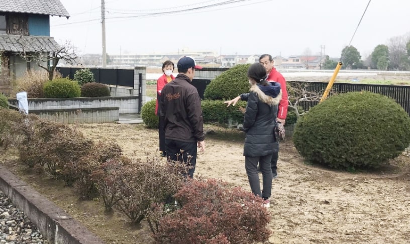 土地探しの様子